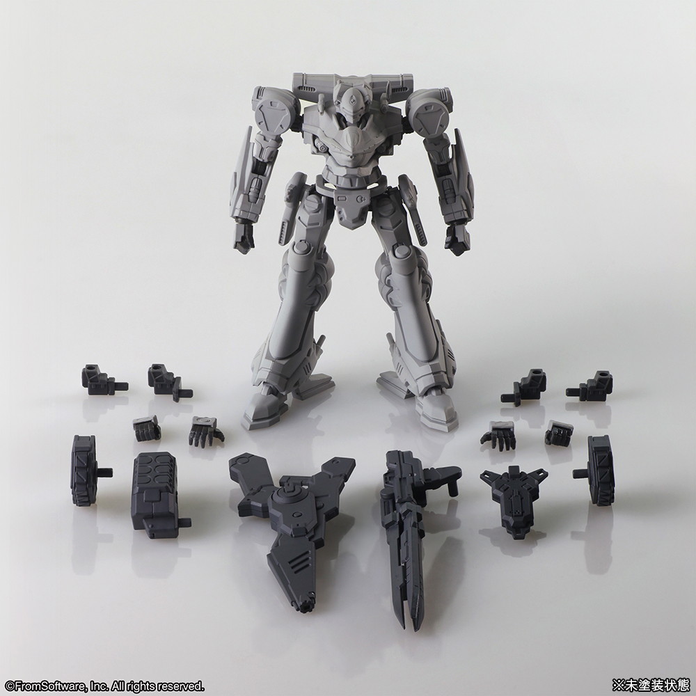 ARMORED CORE「アーマード・コア ストラクチャーアーツ ノンスケールプラスチックモデルキット シリーズ Vol.1」のフィギュア画像