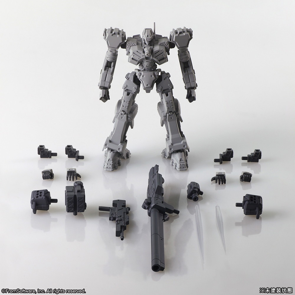 ARMORED CORE「アーマード・コア ストラクチャーアーツ ノンスケールプラスチックモデルキット シリーズ Vol.1」のフィギュア画像