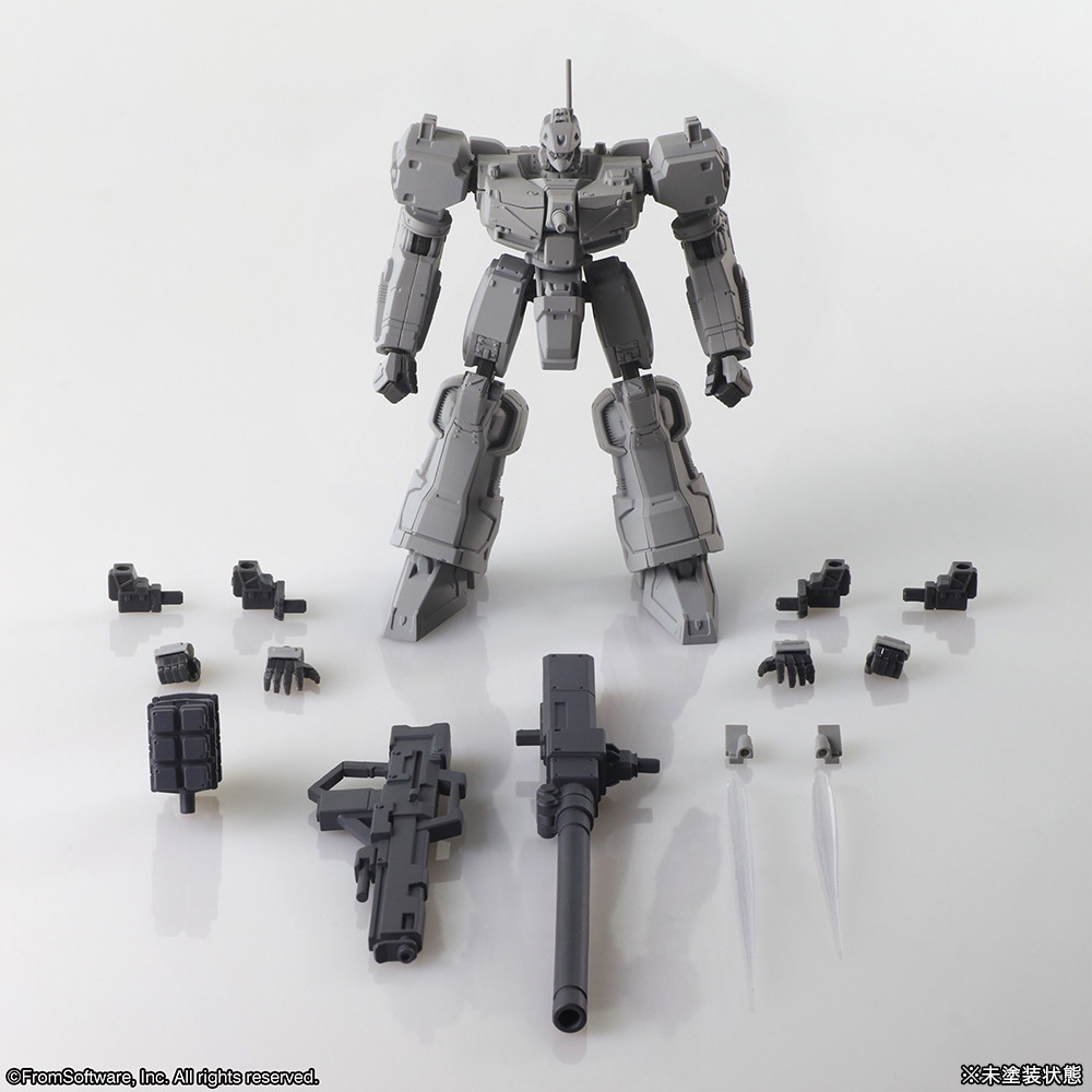 ARMORED CORE「アーマード・コア ストラクチャーアーツ ノンスケールプラスチックモデルキット シリーズ Vol.1」のフィギュア画像