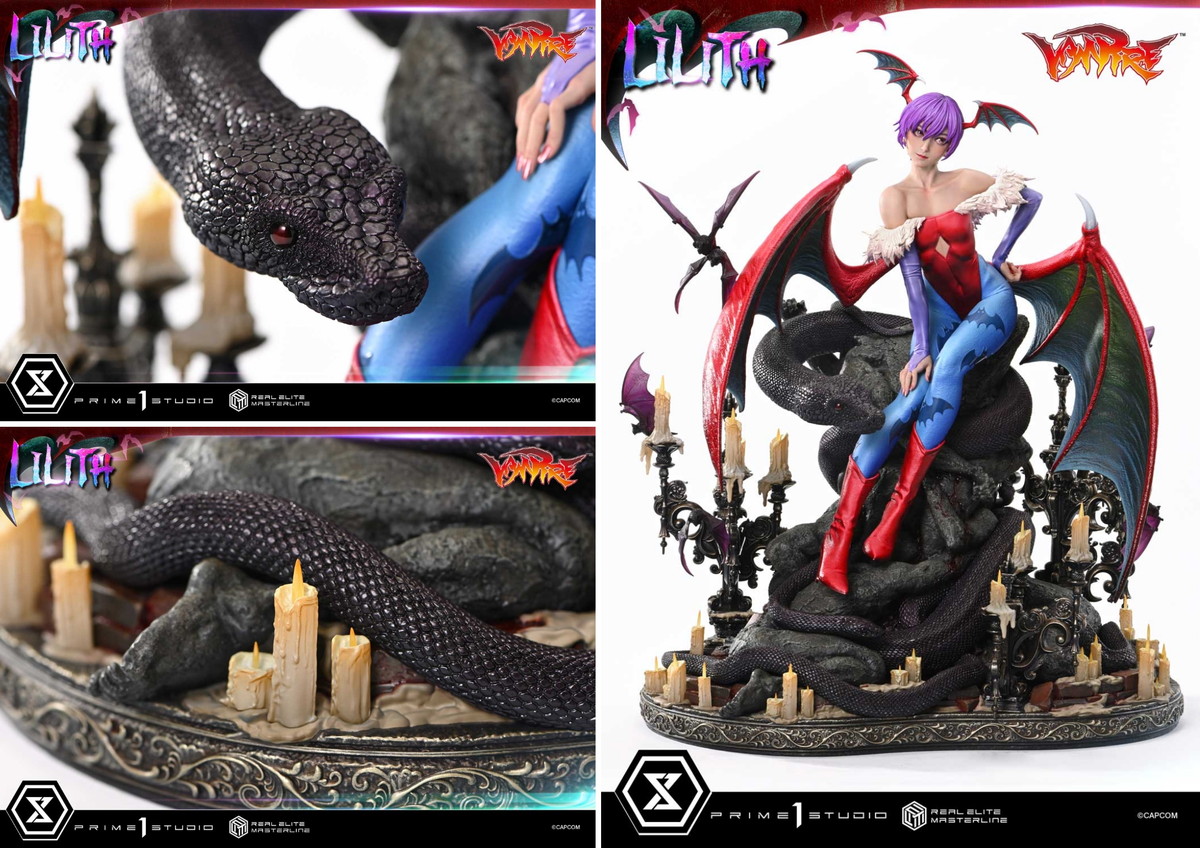 ヴァンパイア「リアルエリートマスターライン リリス」のフィギュア画像