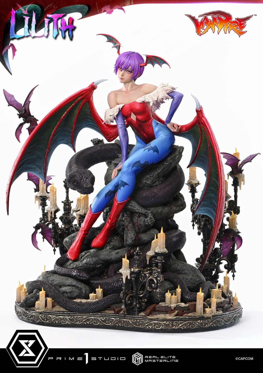 ヴァンパイア「リアルエリートマスターライン リリス」のフィギュア画像
