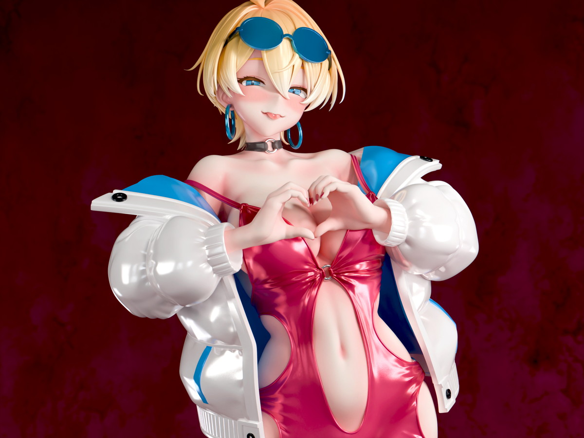 Bfull FOTS JAPANSオリジナル「ボディコンギャルのお姉さん 絢」のフィギュア画像