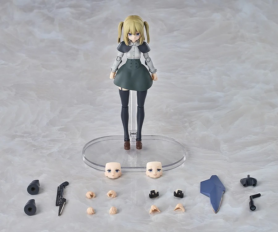 太田幼女よりオリジナルメカ少女「Hyper Body パルチザン」のフィギュア画像