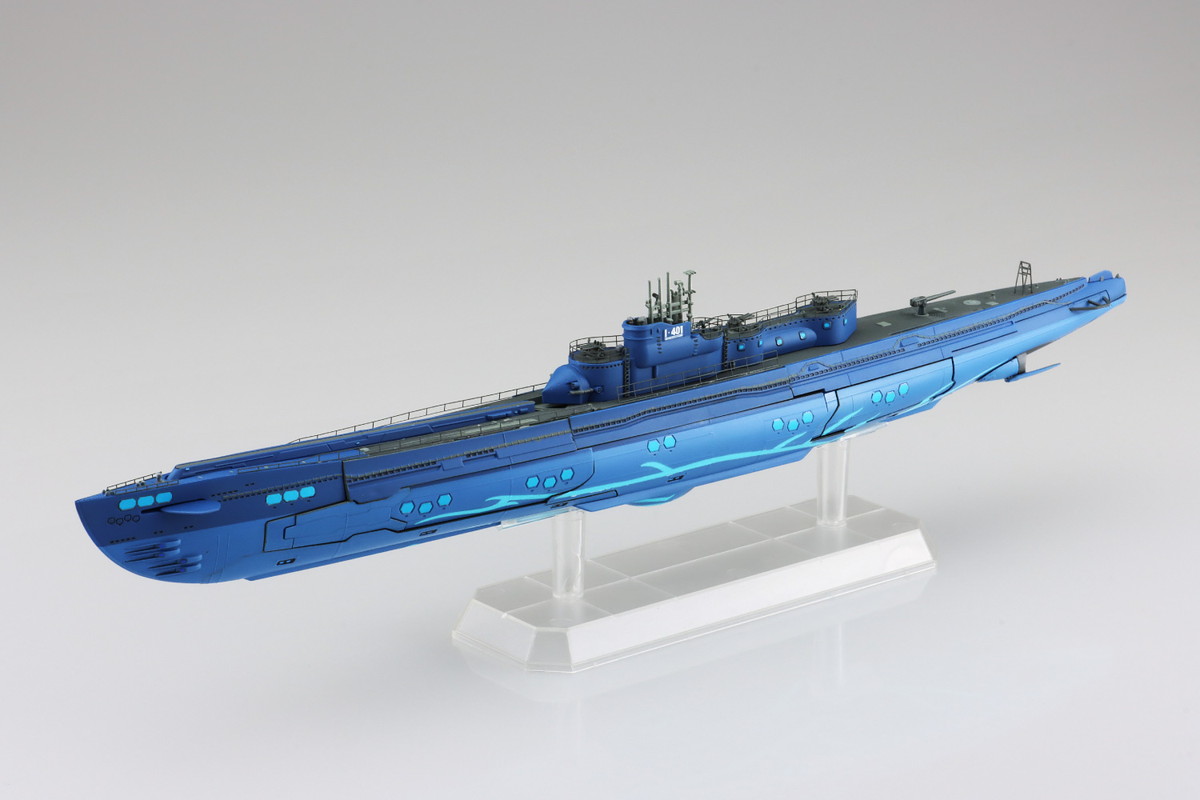 蒼き鋼のアルペジオ -アルス・ノヴァ-「1/350 潜水艦 蒼き鋼 イ401」のフィギュア画像