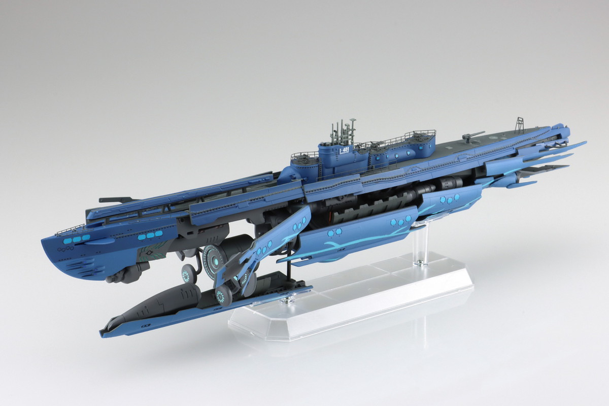蒼き鋼のアルペジオ -アルス・ノヴァ-「1/350 潜水艦 蒼き鋼 イ401」のフィギュア画像