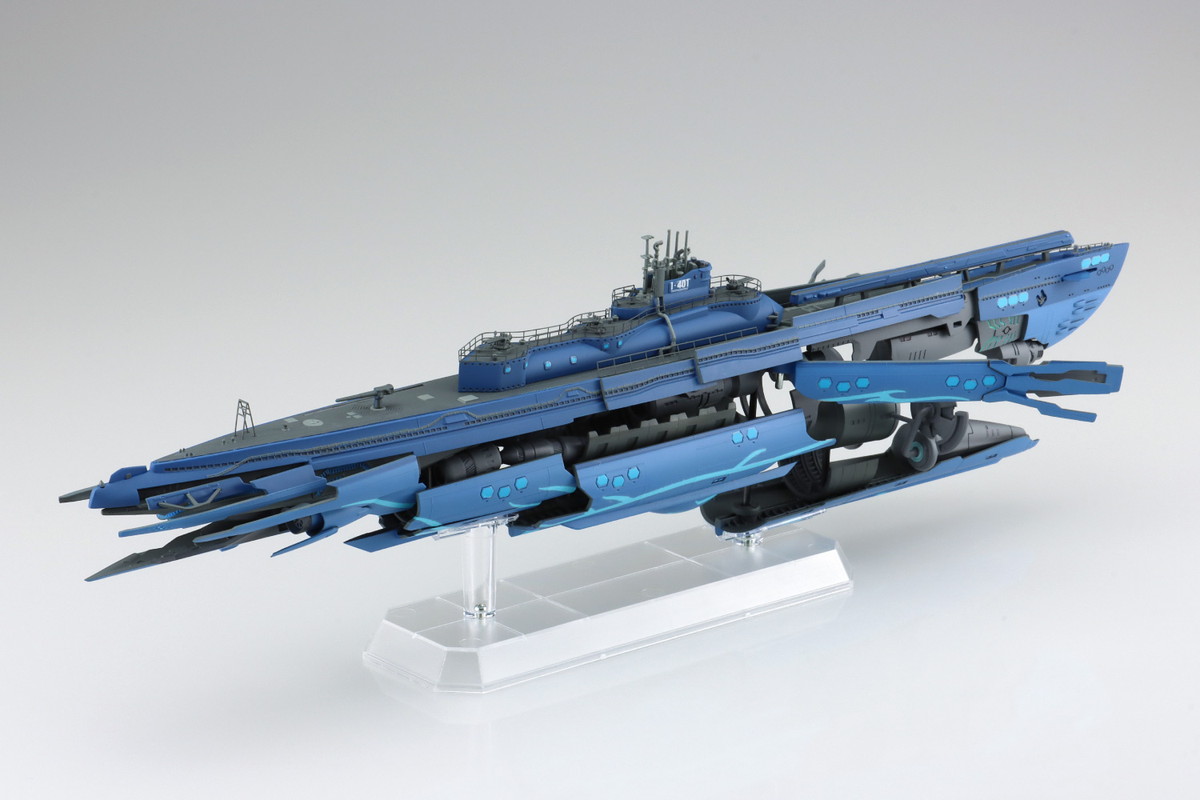 蒼き鋼のアルペジオ -アルス・ノヴァ-「1/350 潜水艦 蒼き鋼 イ401」のフィギュア画像