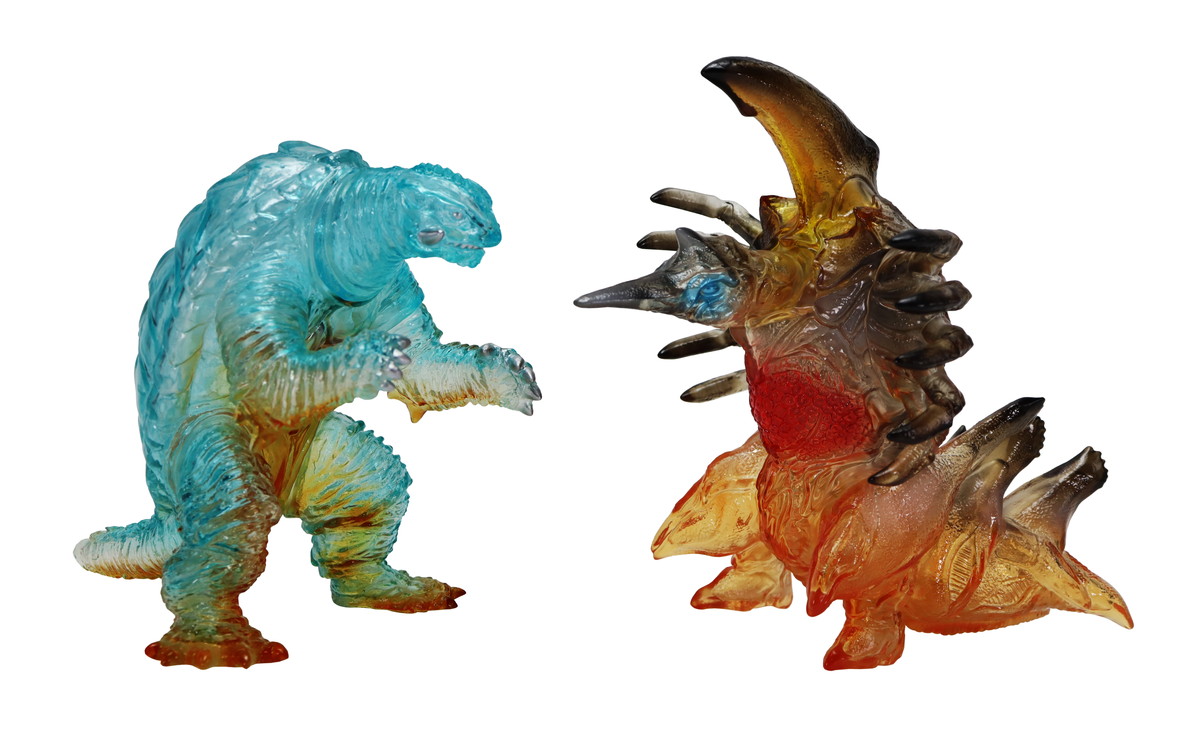 ガメラ「ミドルサイズシリーズ ガメラ【第5弾】巨大レギオン ポスターイメージクリア Ver.」のフィギュア画像