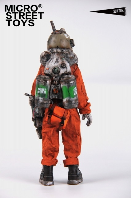 「MICRO STREET TOYS × SONDOR Era of Rust-Roger（イアラァオブラストロジャー）」のフィギュア画像
