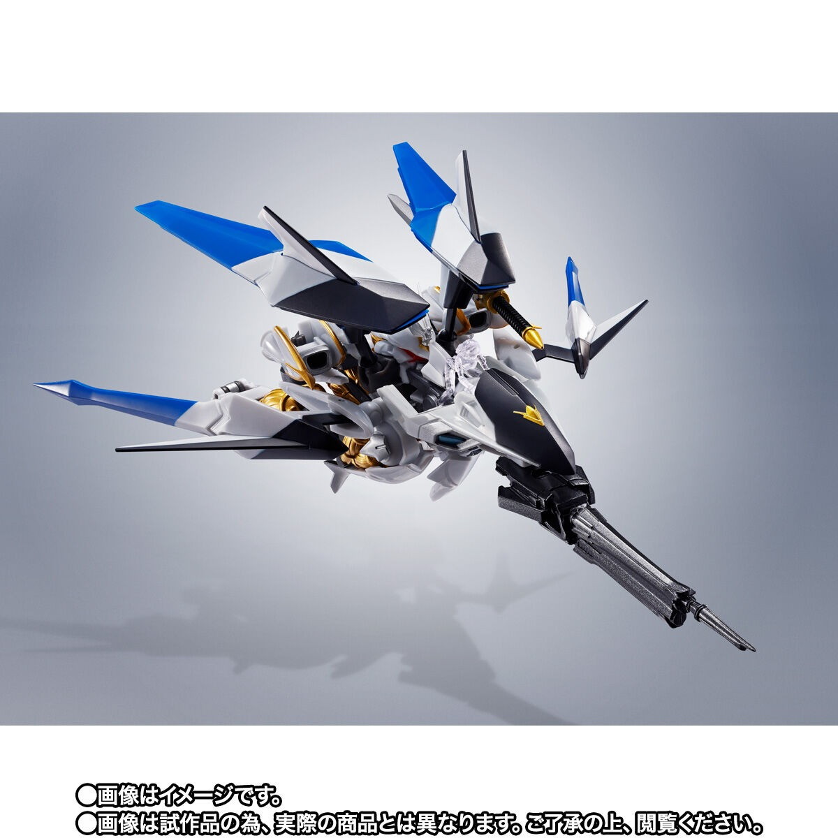 クロスアンジュ 天使と竜の輪舞「ROBOT魂 ＜SIDE RM＞ ヴィルキス （サンライズ スピリッツ）」のフィギュア画像