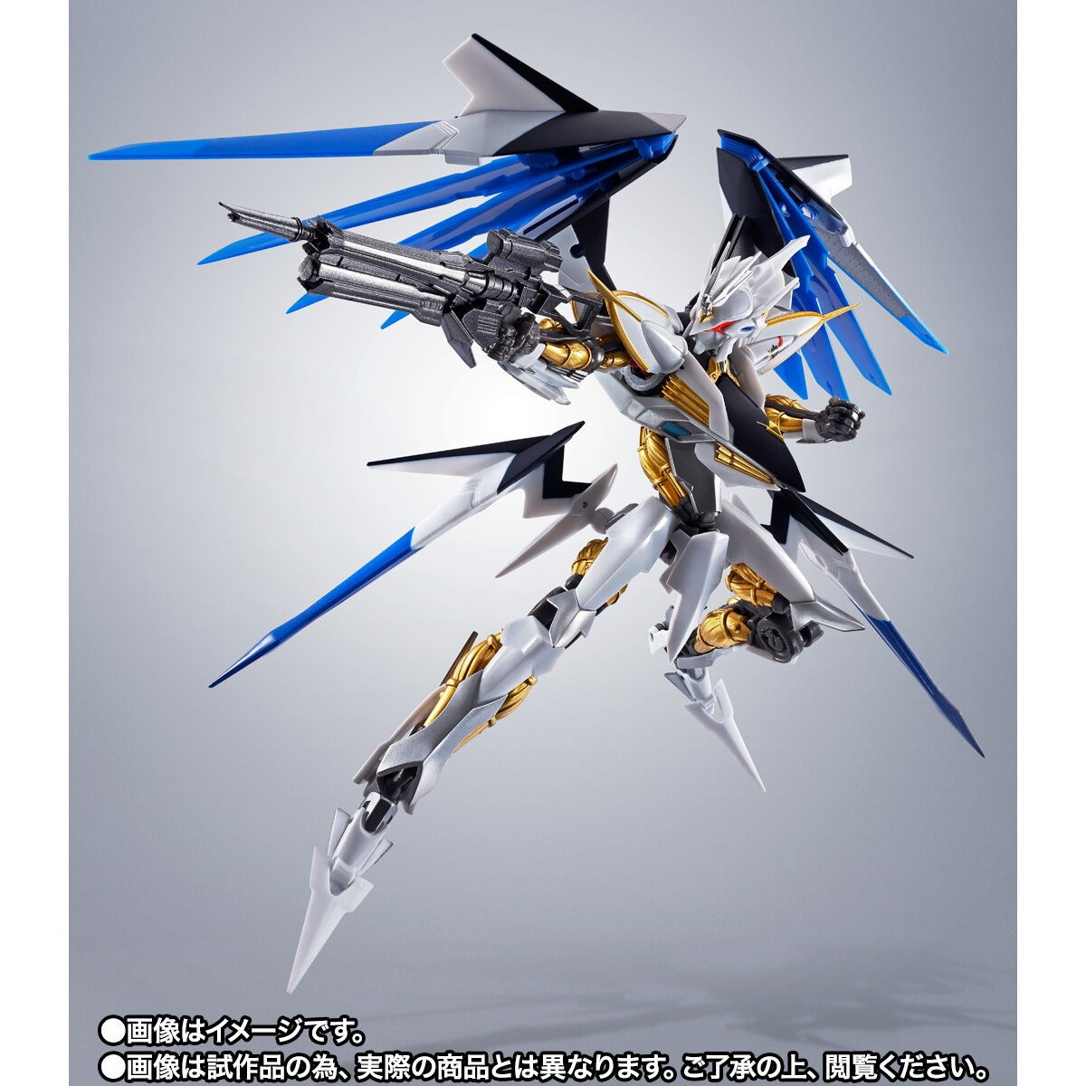 クロスアンジュ 天使と竜の輪舞「ROBOT魂 ＜SIDE RM＞ ヴィルキス （サンライズ スピリッツ）」のフィギュア画像