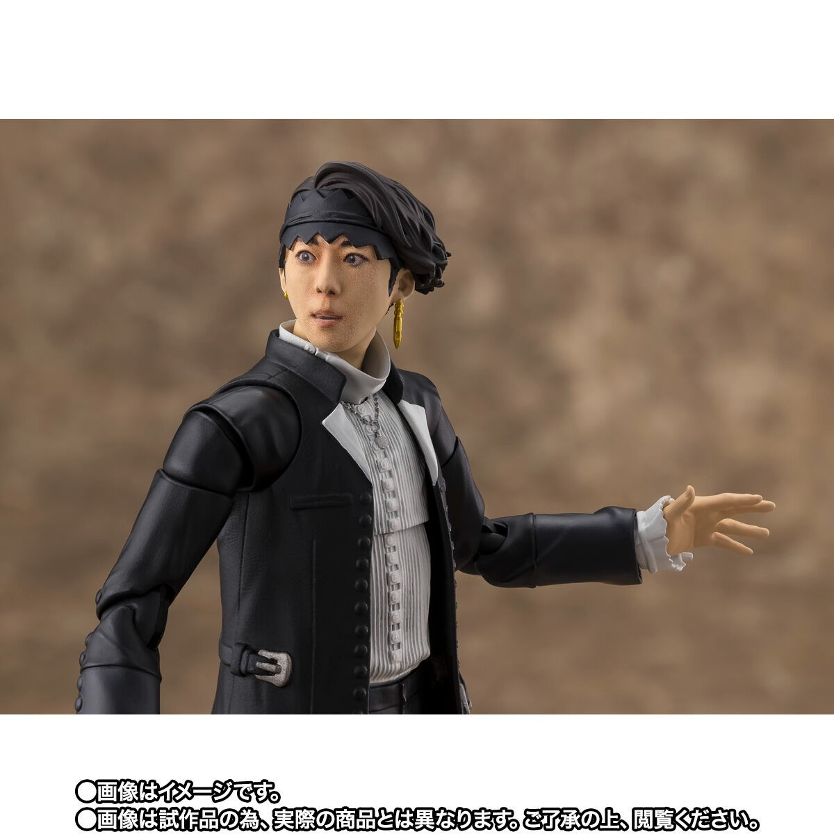 岸辺露伴は動かない 懺悔室「S.H.Figuarts 岸辺露伴（映画『岸辺露伴は動かない 懺悔室』）」のフィギュア画像