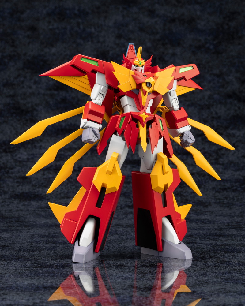 勇者聖戦バーンガーン「マッハスペリオン&ウェポンセット」のフィギュア画像