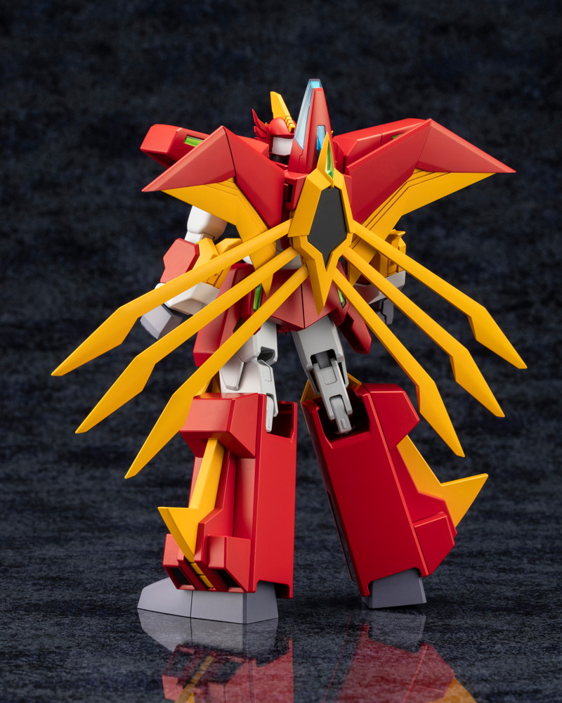 勇者聖戦バーンガーン「マッハスペリオン&ウェポンセット」のフィギュア画像