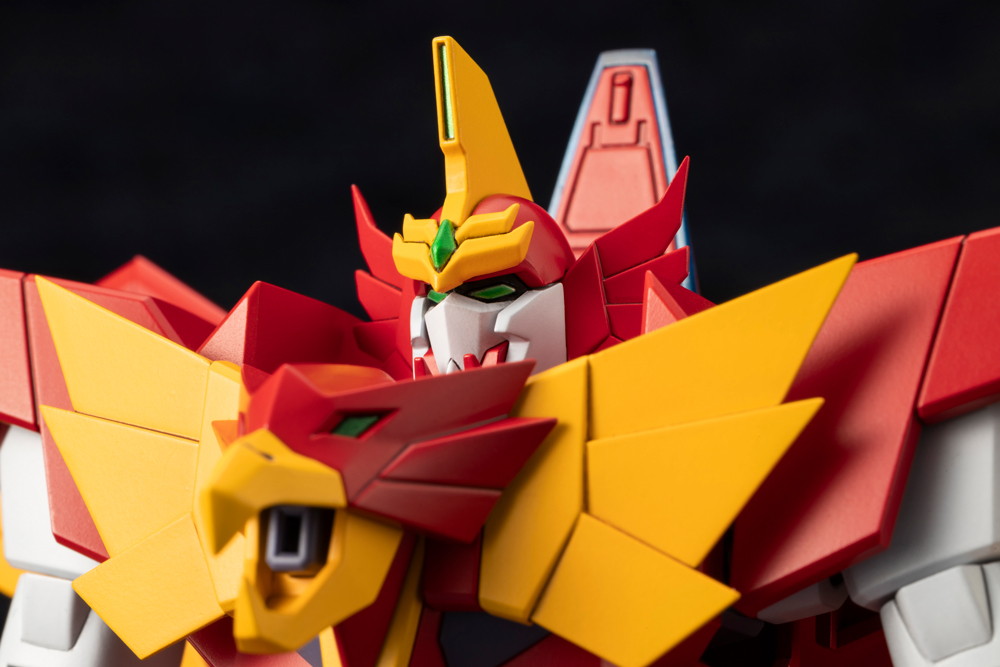 勇者聖戦バーンガーン「マッハスペリオン&ウェポンセット」のフィギュア画像