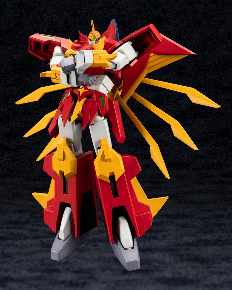 勇者聖戦バーンガーン「マッハスペリオン&ウェポンセット」のフィギュア画像