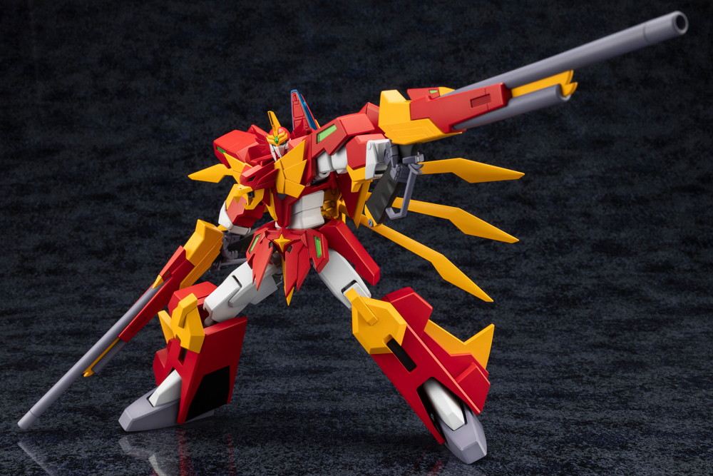 勇者聖戦バーンガーン「マッハスペリオン&ウェポンセット」のフィギュア画像