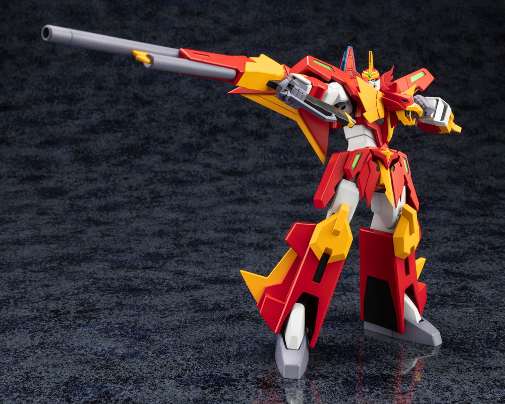 勇者聖戦バーンガーン「マッハスペリオン&ウェポンセット」のフィギュア画像