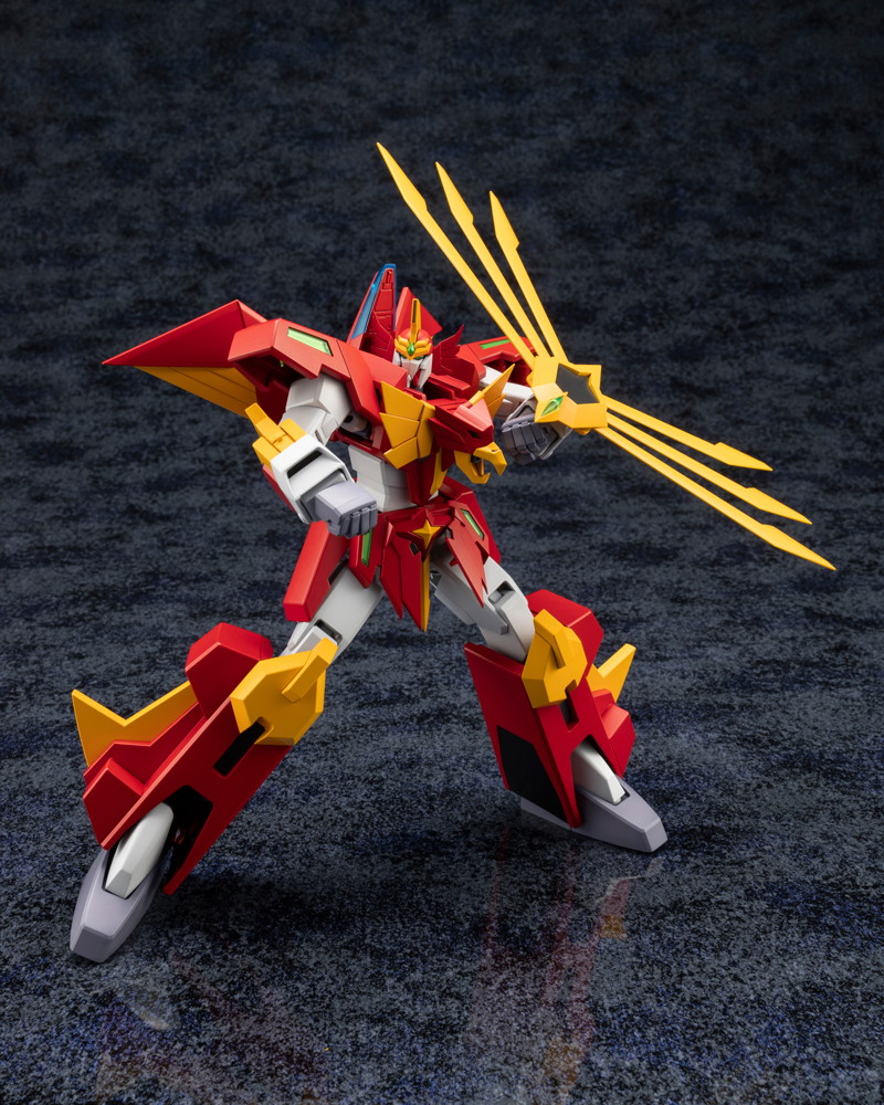勇者聖戦バーンガーン「マッハスペリオン&ウェポンセット」のフィギュア画像