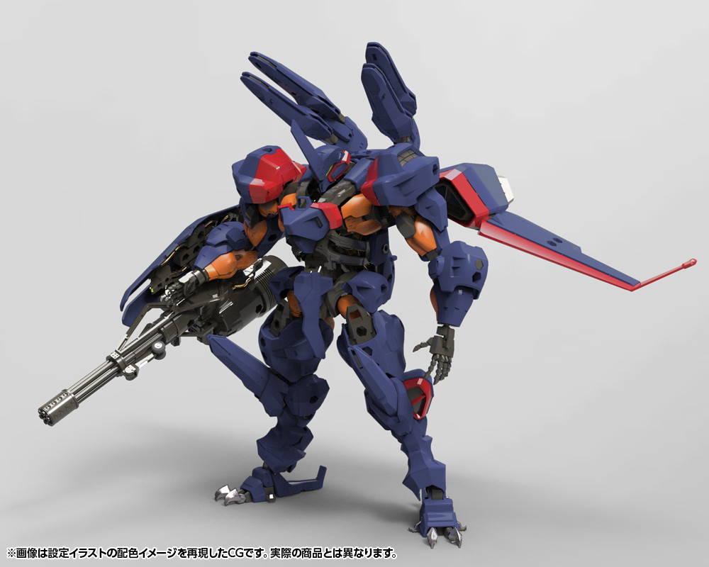 ヘキサギア「ブイトール 空挺強襲パッケージ “サンダーストラック”」のフィギュア画像