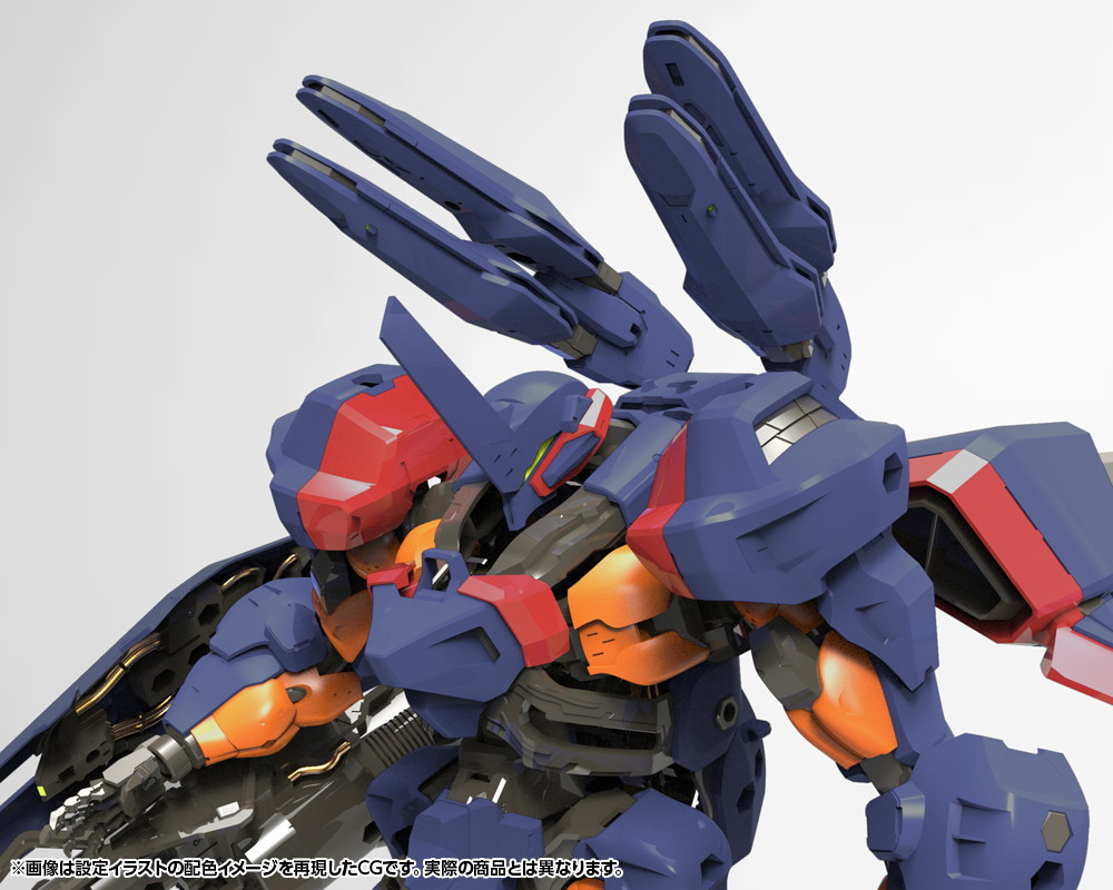 ヘキサギア「ブイトール 空挺強襲パッケージ “サンダーストラック”」のフィギュア画像