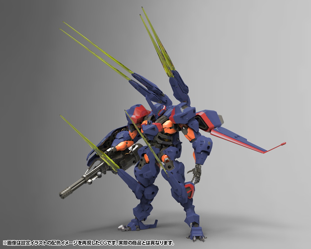 ヘキサギア「ブイトール 空挺強襲パッケージ “サンダーストラック”」のフィギュア画像