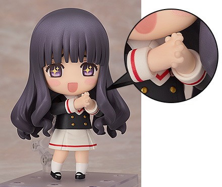 カードキャプターさくら クリアカード編「ねんどろいど 大道寺知世 友枝中学校制服Ver.」のフィギュア画像
