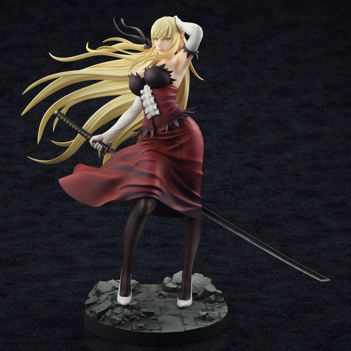 傷物語「キスショット・アセロラオリオン・ハートアンダーブレード 心渡Ver.」のフィギュア画像