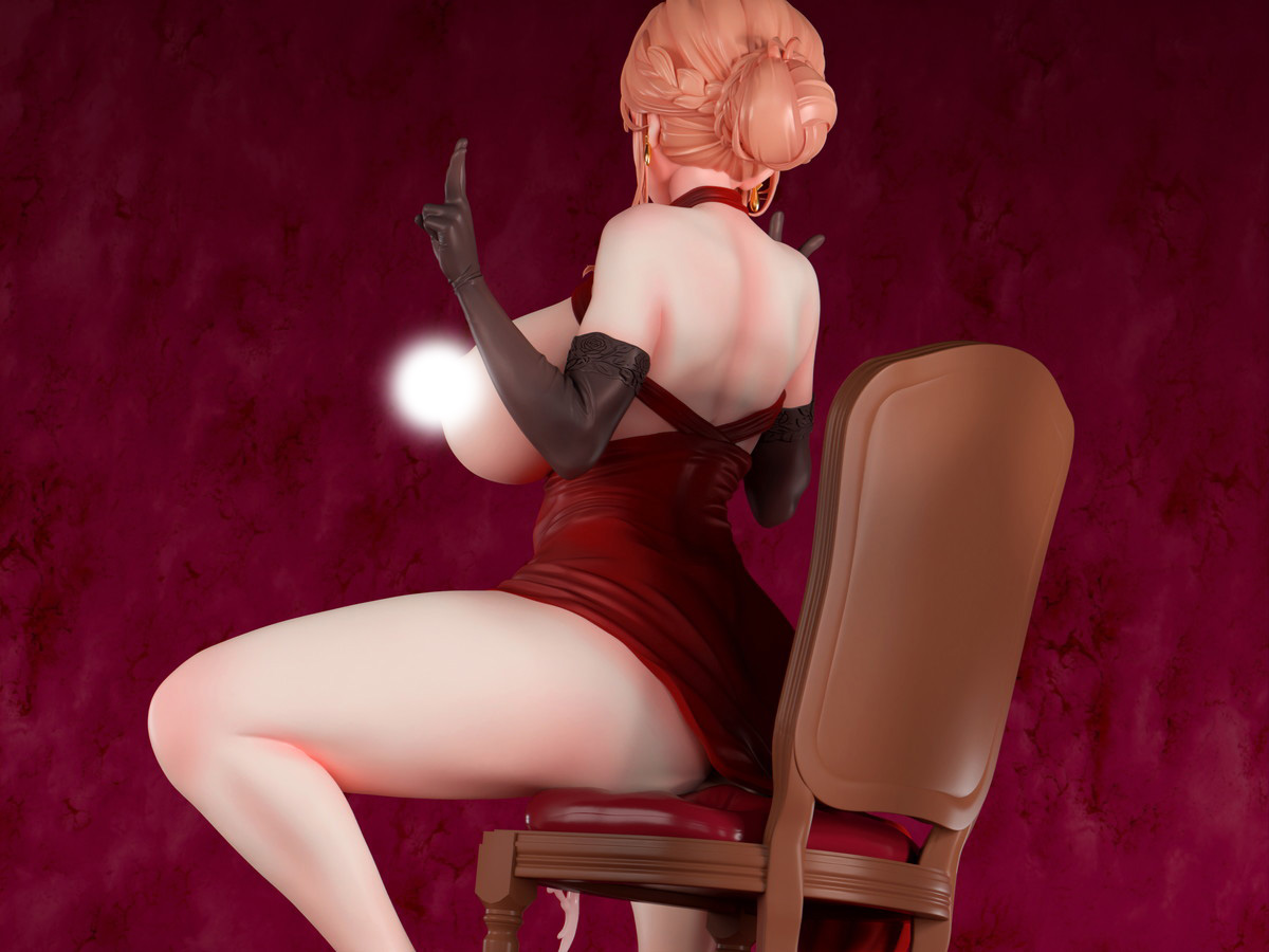 インサイトオリジナル「肉感少女 時間よ止まれ!セレブパーティで好き放題 アストリッド」のフィギュア画像