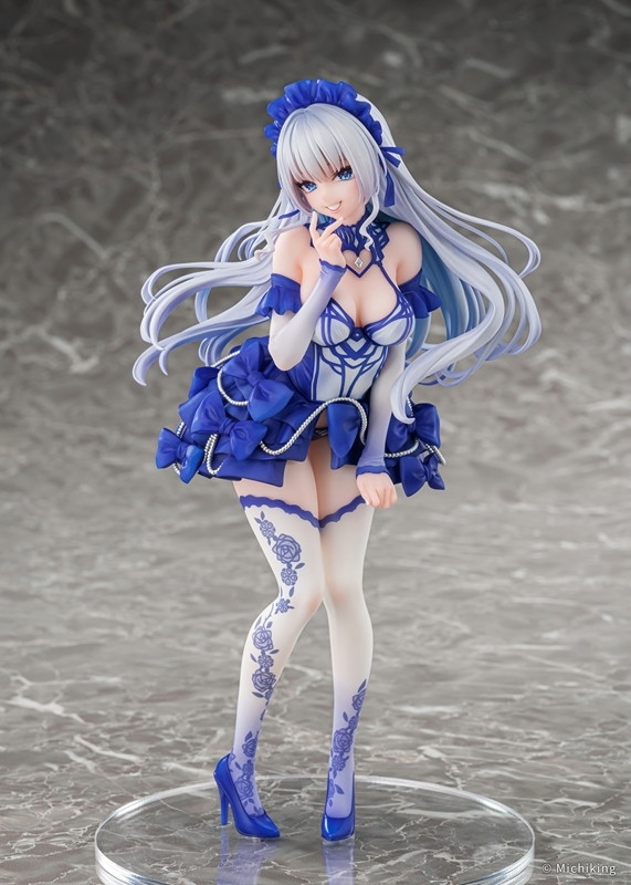 「『紫音 -Blue Butterfly-』 illustration by みちきんぐ」のフィギュア画像