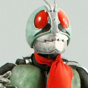 仮面ライダー「S.H.Figuarts（真骨彫製法） 仮面ライダー新1号 栄光の昭和ライダーエディション（初回限定台座付属）」のフィギュア