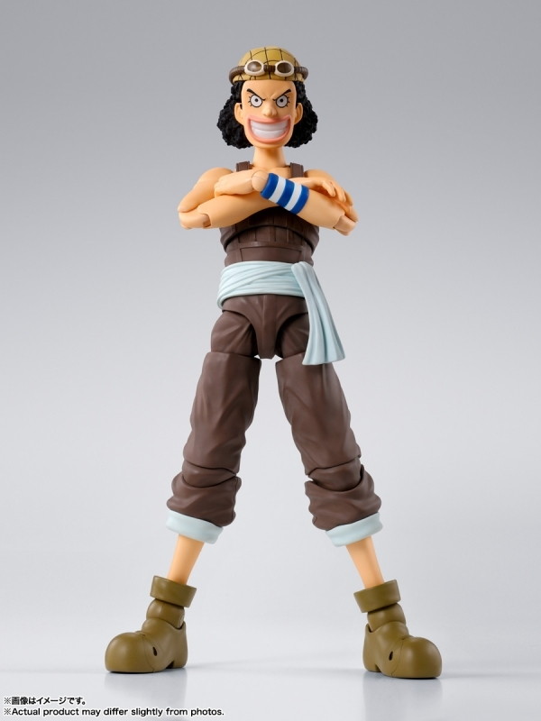 ONE PIECE「S.H.Figuarts ウソップ -冒険の夜明け-」のフィギュア画像