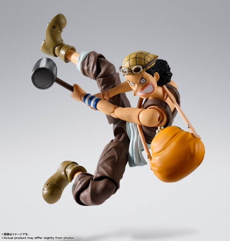 ONE PIECE「S.H.Figuarts ウソップ -冒険の夜明け-」のフィギュア画像