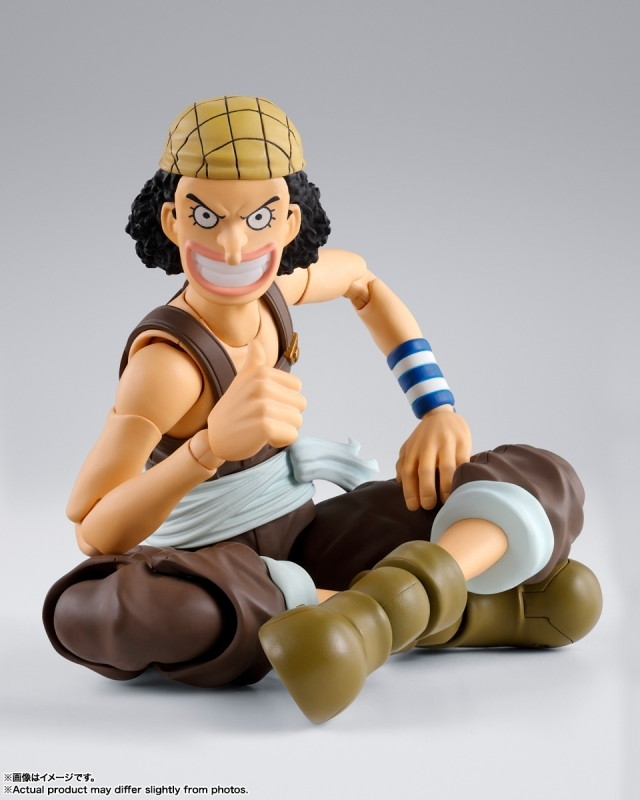 ONE PIECE「S.H.Figuarts ウソップ -冒険の夜明け-」のフィギュア画像