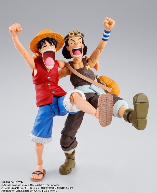 ONE PIECE「S.H.Figuarts ウソップ -冒険の夜明け-」のフィギュア画像