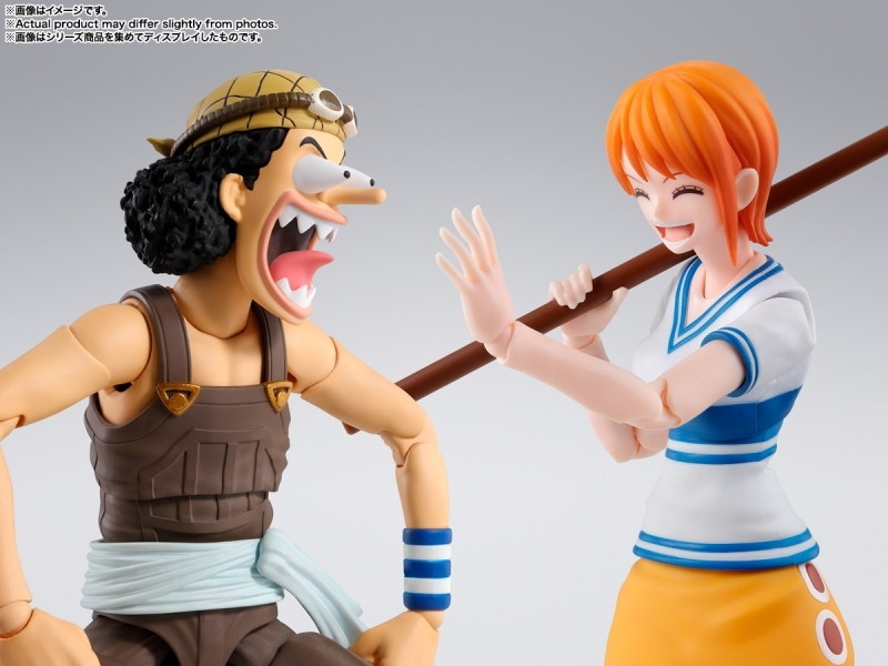 ONE PIECE「S.H.Figuarts ウソップ -冒険の夜明け-」のフィギュア画像