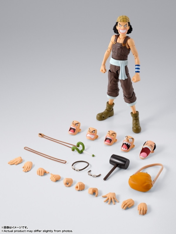ONE PIECE「S.H.Figuarts ウソップ -冒険の夜明け-」のフィギュア画像