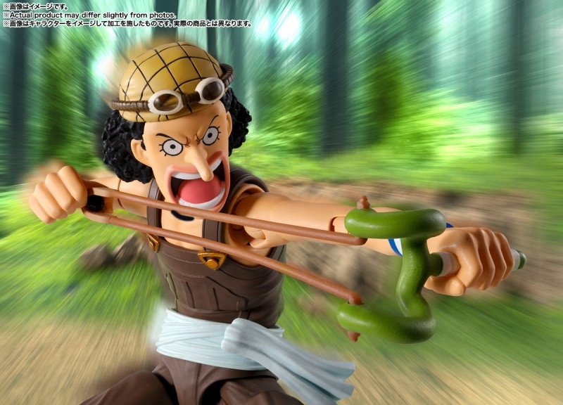 ONE PIECE「S.H.Figuarts ウソップ -冒険の夜明け-」のフィギュア画像