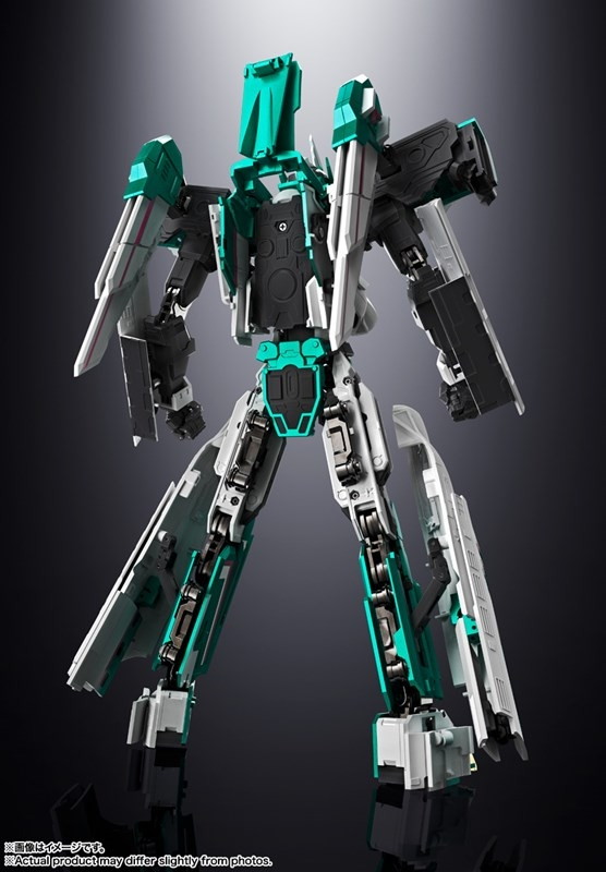 新幹線変形ロボ シンカリオン「超合金魂 GX-115 新幹線変形ロボ シンカリオン E5はやぶさ」のフィギュア画像