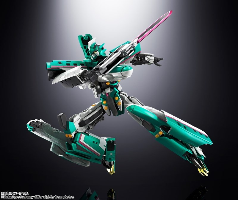 新幹線変形ロボ シンカリオン「超合金魂 GX-115 新幹線変形ロボ シンカリオン E5はやぶさ」のフィギュア画像