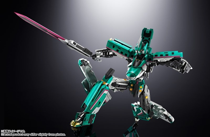 新幹線変形ロボ シンカリオン「超合金魂 GX-115 新幹線変形ロボ シンカリオン E5はやぶさ」のフィギュア画像