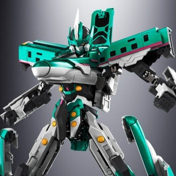 新幹線変形ロボ シンカリオン「超合金魂 GX-115 新幹線変形ロボ シンカリオン E5はやぶさ」のフィギュア