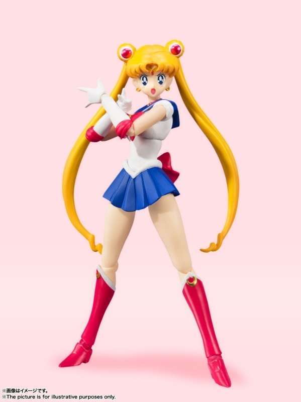 美少女戦士セーラームーン「S.H.Figuarts セーラームーン-Animation Color Edition-」のフィギュア画像