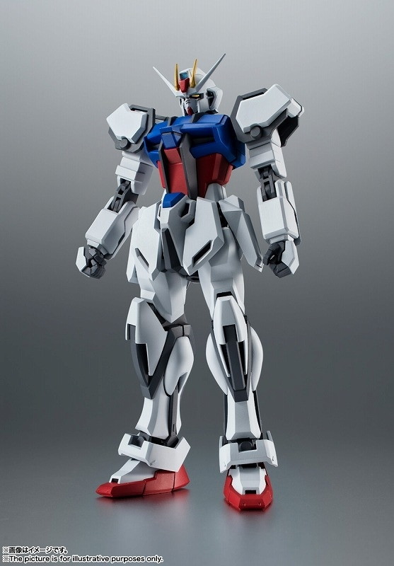 機動戦士ガンダムSEED「ROBOT魂 ＜SIDE MS＞ GAT-X105 ストライクガンダム ver. A.N.I.M.E.」のフィギュア画像