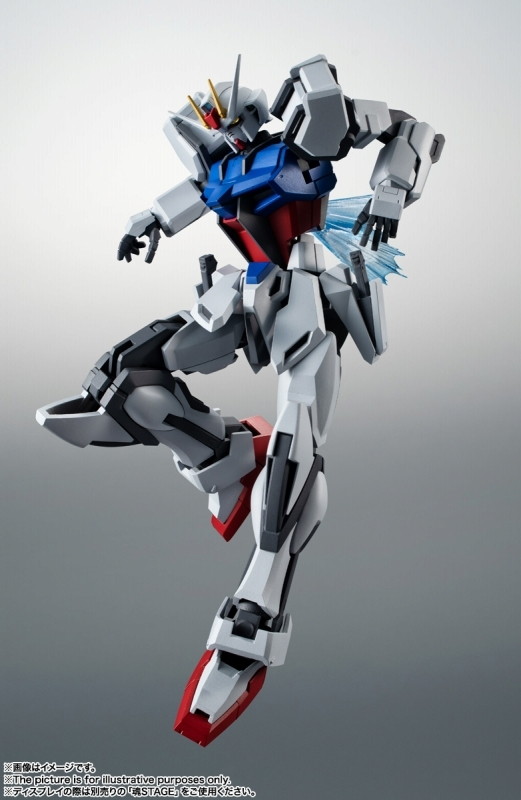 機動戦士ガンダムSEED「ROBOT魂 ＜SIDE MS＞ GAT-X105 ストライクガンダム ver. A.N.I.M.E.」のフィギュア画像