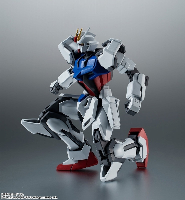 機動戦士ガンダムSEED「ROBOT魂 ＜SIDE MS＞ GAT-X105 ストライクガンダム ver. A.N.I.M.E.」のフィギュア画像