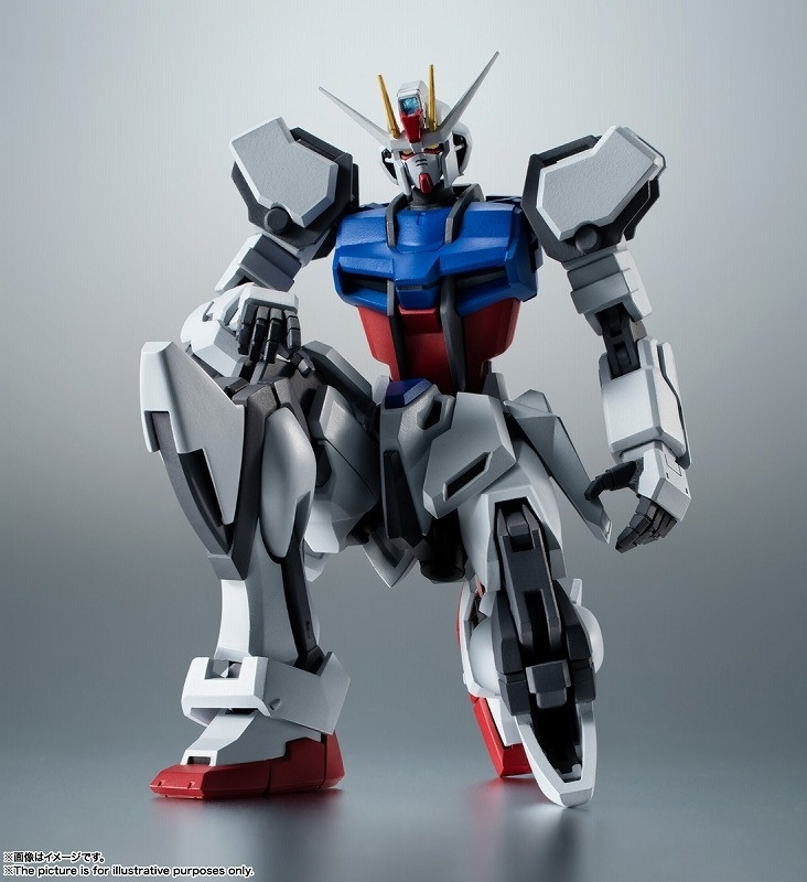 機動戦士ガンダムSEED「ROBOT魂 ＜SIDE MS＞ GAT-X105 ストライクガンダム ver. A.N.I.M.E.」のフィギュア画像