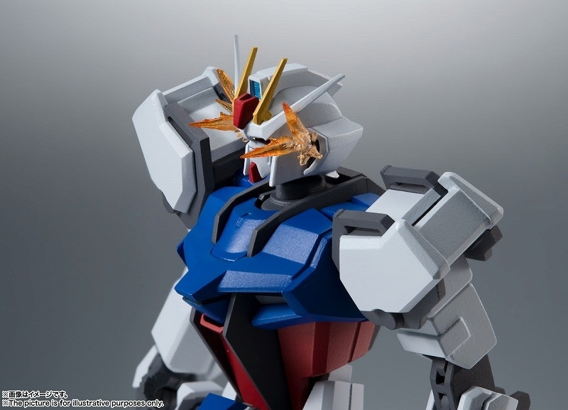 機動戦士ガンダムSEED「ROBOT魂 ＜SIDE MS＞ GAT-X105 ストライクガンダム ver. A.N.I.M.E.」のフィギュア画像