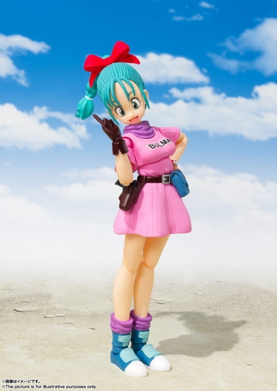 ドラゴンボール「S.H.Figuarts ブルマ-大冒険の始まり-」のフィギュア画像