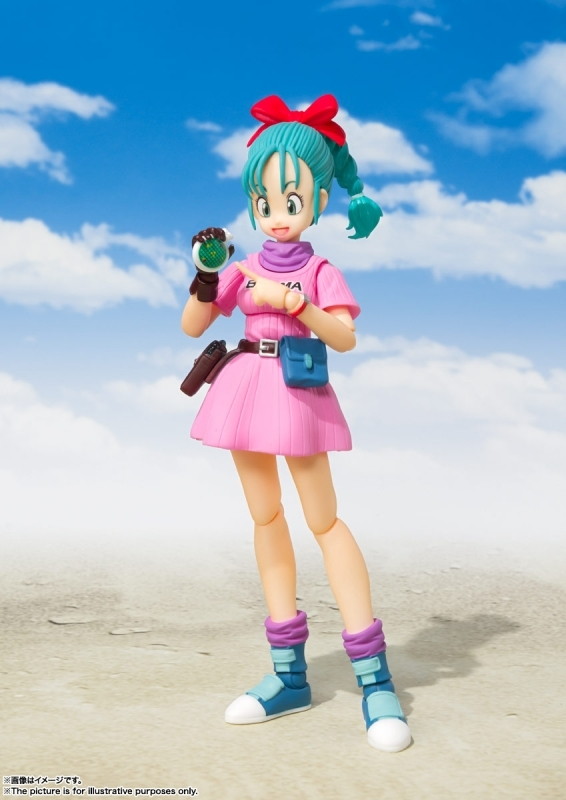 ドラゴンボール「S.H.Figuarts ブルマ-大冒険の始まり-」のフィギュア画像