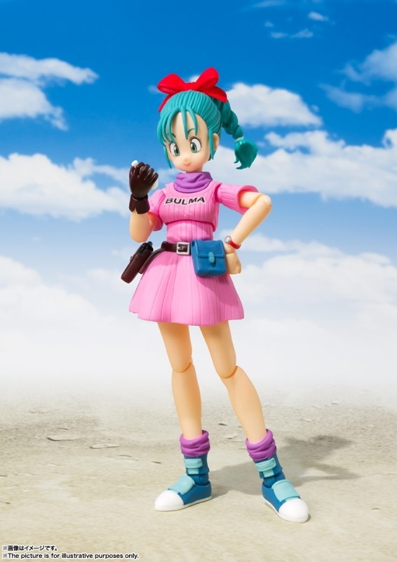 ドラゴンボール「S.H.Figuarts ブルマ-大冒険の始まり-」のフィギュア画像